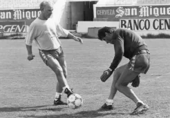 San Miguel y el Málaga C.F.