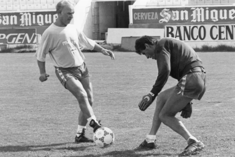 San Miguel y el Málaga C.F.