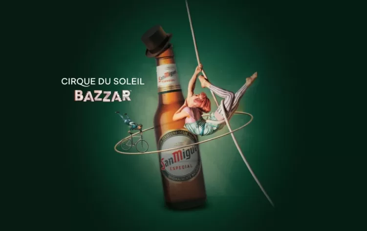 San Miguel and Cirque du Soleil, together in Gran Canaria