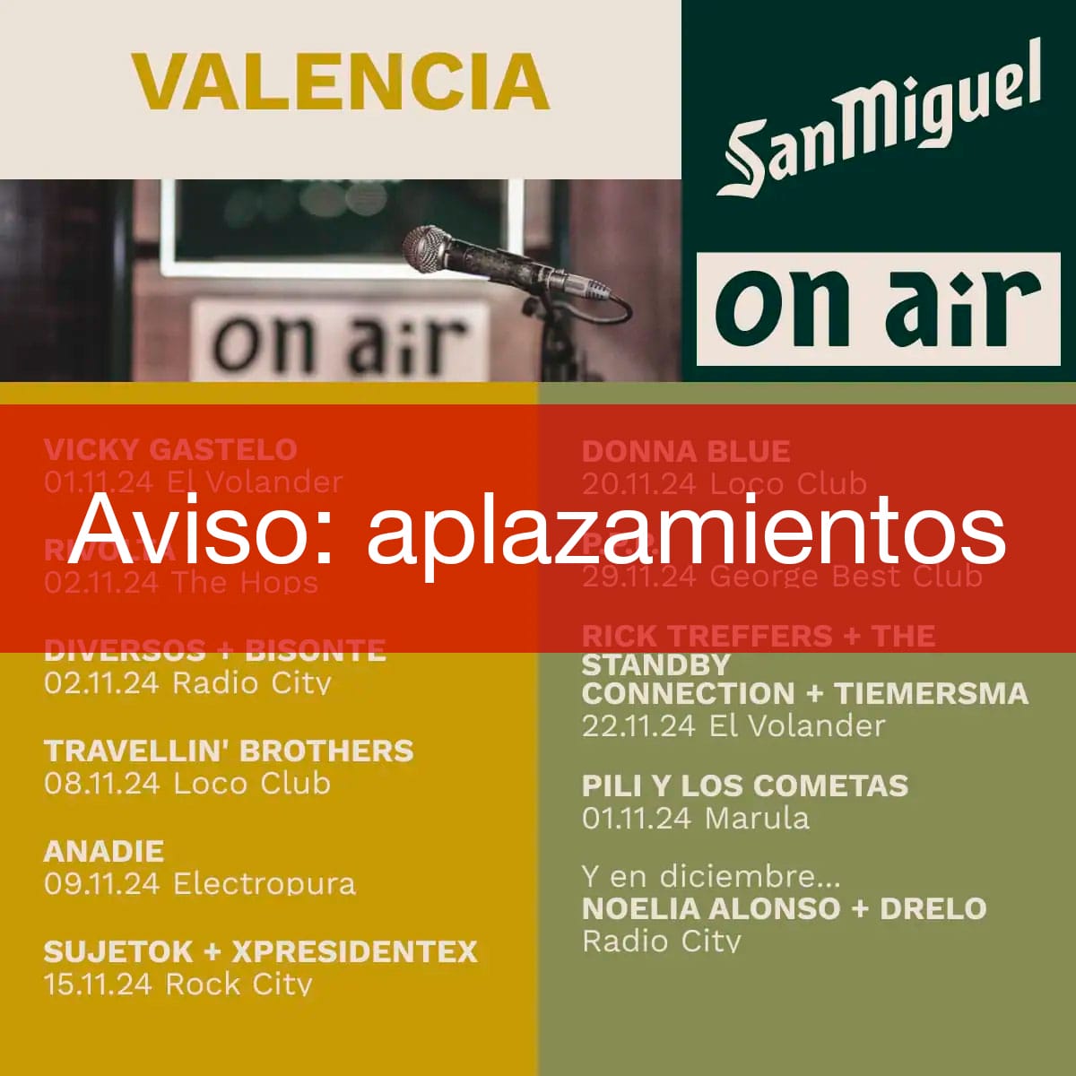 San Miguel On Air Valencia